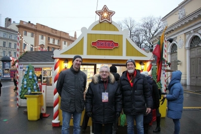 Литовский домик на Санкт-Петербургской Рождественской ярмарке